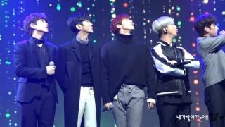 161128 b1a4 정규3집 쇼케이스 이게 무슨 일이야