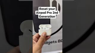 HOW TO RESET AIRPOD PRO 2nd GENERATION?