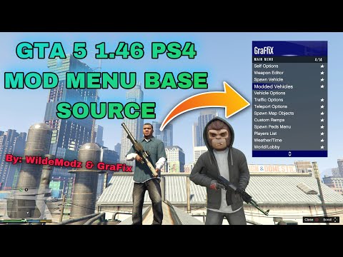 ♕[GTA 5/PS3] Ninja Script Mod Menu Base By Lush Modz