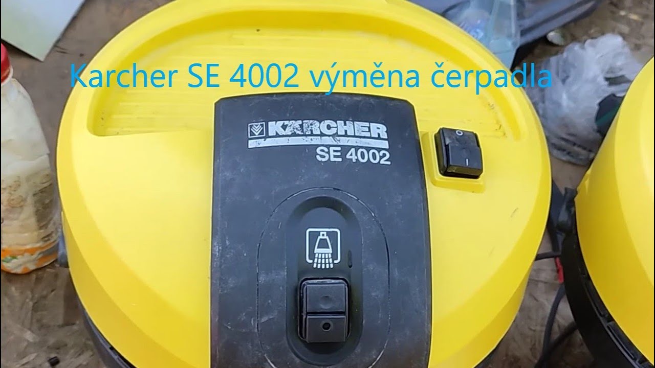 Karcher SE 4002 výměna čerpadla 