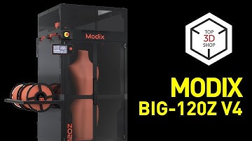 Modix BIG-120Z V4 Overview: Super-Tall Industrial 3D Printer
