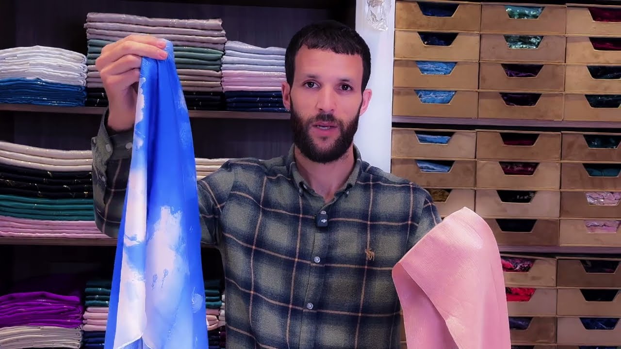 ثوب كريب دو سوا مطلاسي فاااخر 😍 بثمن خيااالي + كادو خطير 🤯