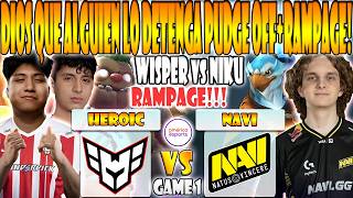 Heroic Vs Navi Bo3Game 1 Wisper, Tailung,Yuma Vs Gotthejuice, Niku - Pgl Wallachia Season 7