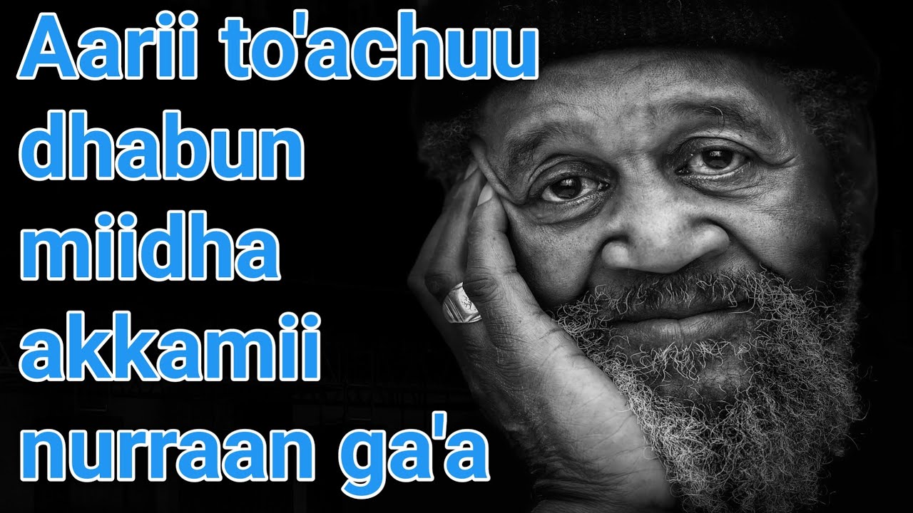 Aarii keenya Too'achuuf Maal Gochuu qabna