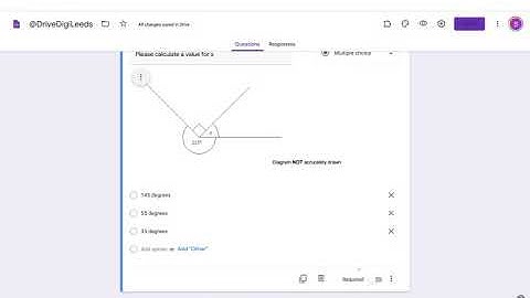 @DriveDigiLeeds Exit Ticket Google Forms