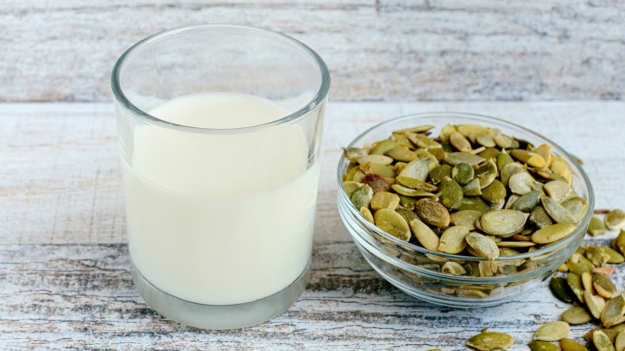 The Surprising Benefits Of Pumpkin Seed Milk + How To Make It