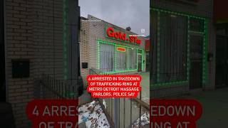 4 arrested after raids at MASSAGE PARLORS
