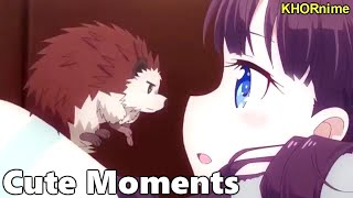 Hifumi & Her Pet Hedgehog Sojiro | Cute Anime Moments from New Game (Season 1 & 2) screenshot 2