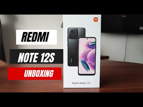 The Xiaomi Redmi Note 12S Unboxing