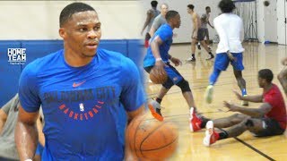 Russell Westbrook at Rico Hines UCLA Run!
