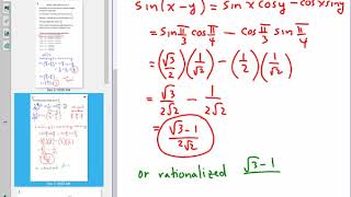 MHF4U Compound Angles