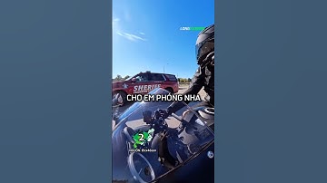 Những khoảnh khắc hài hước nhất của Biker khi gặp Cảnh Sát 🚔 😂 #shorts