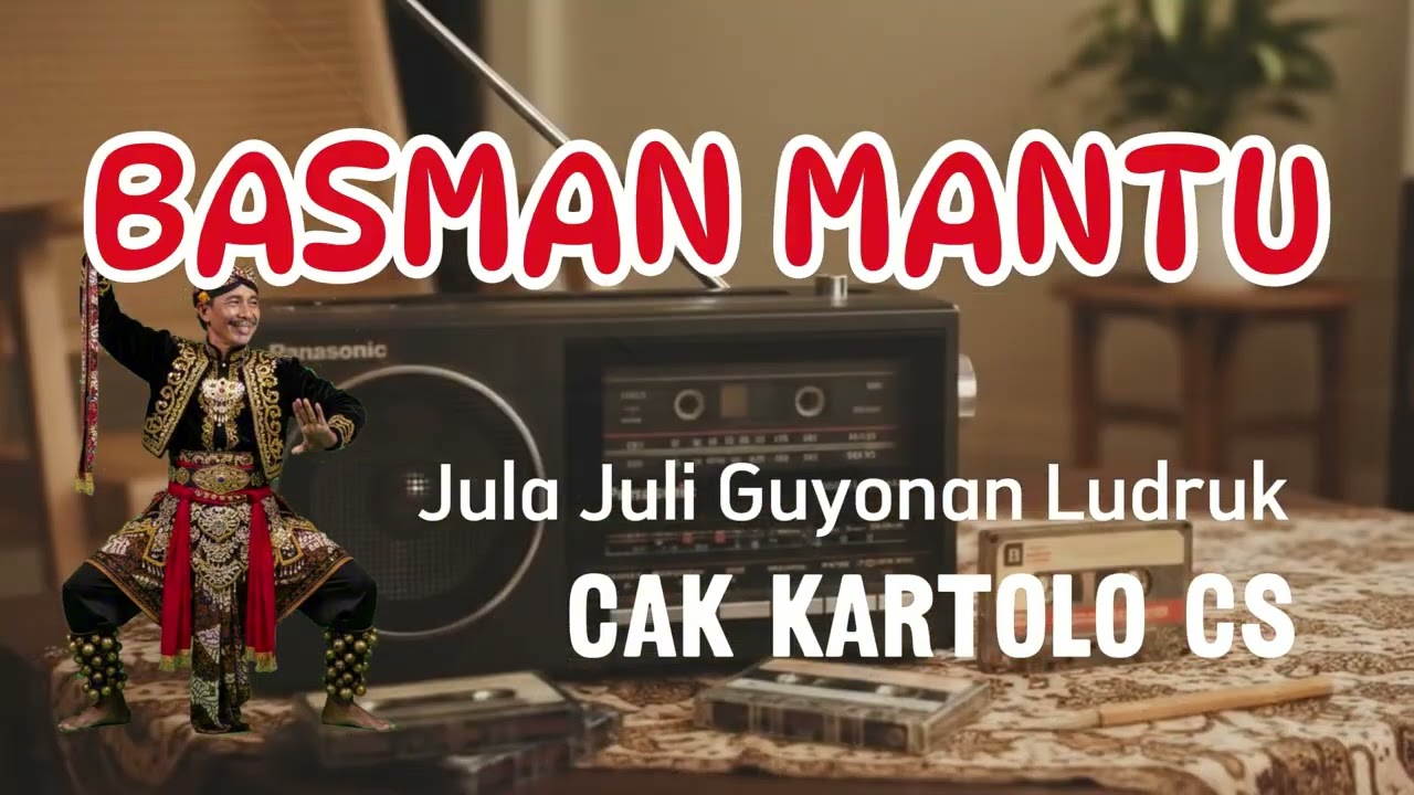 LUDRUK KARTOLO CS: BASMAN MANTU #lucu #ludruk #guyonan #cakkartolo