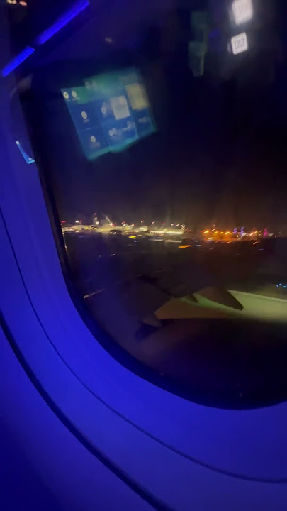 POV Take Off From L.A LAX Onboard Jet Blue Airplane