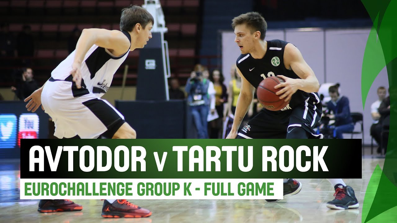 Avtodor (RUS) v Tartu Rock (EST) – Full Game – Last 16 – 2014-15 EuroChallenge