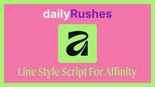 Instant Waves, Scallops & Zig Zags: Line Styles Script for Affinity 3 - Free tool