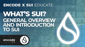 Encode x Sui Educate: What’s Sui? General Overview and Introduction to Sui Network