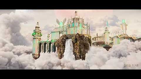 New Eden || Houdini || Clouds || Procedural Rock || FLIP || DMP|| Karma Render || USD ||