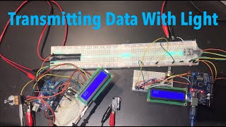 Arduino Fiber Optics | Transmitting Numbers Using Light?