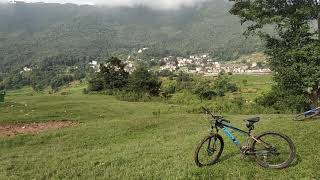 A breather after cycling and pedaling to Kritipur, Chobhar, Khokana and Bhaisepati