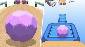 🔮 Sky Rolling Ball 3D ⚽️ Gameplay Level 110 to 111 Walkthrough Android, iOS