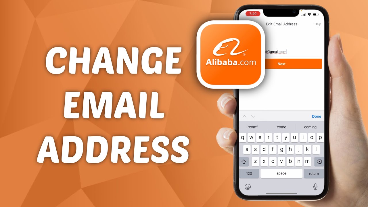 How to Change Email Address on Alibaba