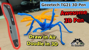 GeeeTech TG21 Smart 3D Pen 3D Doodling 3D Printing Pen Review