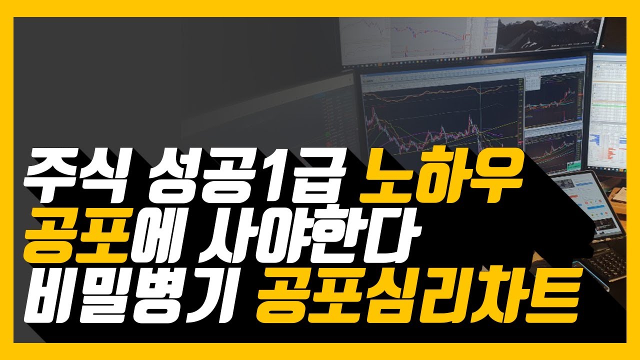 나만알고싶은 주식투자 VIX공포지수활용법 feat.공포에사서탐욕에팔아라