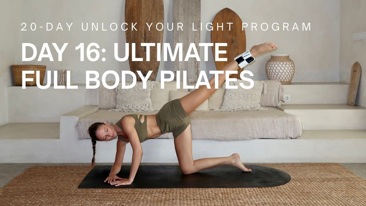 20-ДНЕВНАЯ ПРОГРАММА «РАСКРОЙТЕ СВОЙ СВЕТ» День 16: 30 минут пилатеса для всего тела