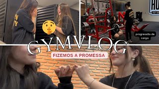 Gym Vlog Ganhei Um Presente E Fizemos Uma Promessa Ft.