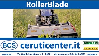 RollerBlade - per Motocoltivatori e Motofalciatrici BCS Ferrari Pasquali