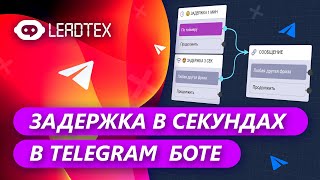 Задержка сообщений в Telegram боте