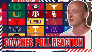 Preseason Top 25 Reaction...MOST Overrated & Underrated Teams - Josh Pate's College Football Show