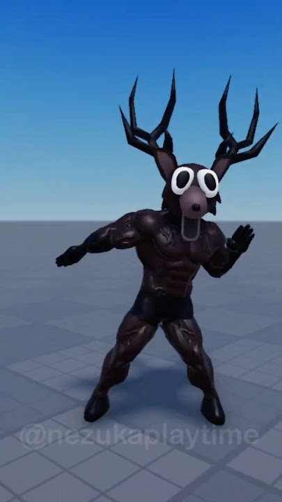 How to make BUFF DEER avatar 99 nights in the Forest 💪🦌 #robloxavatar #99nightsintheforest #roblox