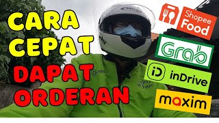 Kejar Orderan Ojek Online, Cara Onbid Banyak Aplikasi Ojek Online, ShopeeFood, Grab, inDrive, Maxim