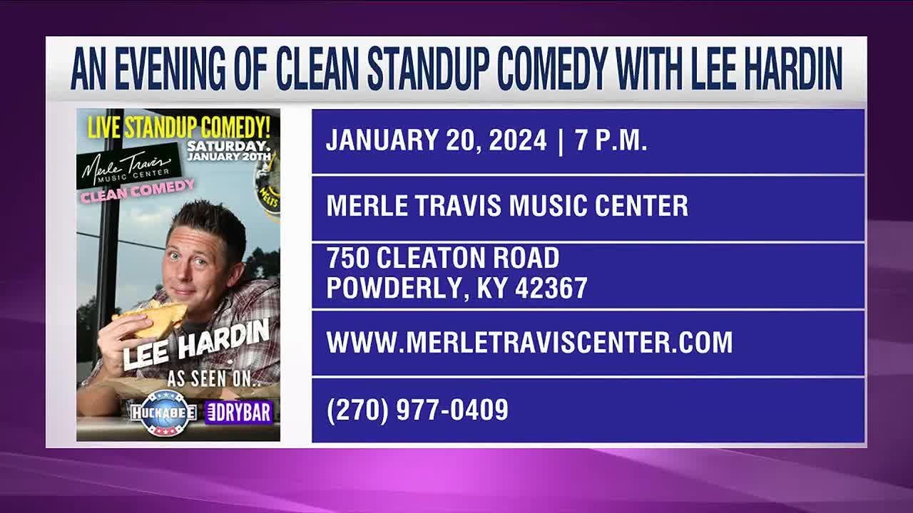 An Evening of Clean Standup Comedy with Lee Hardin YouTube