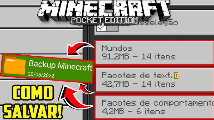 Minecraft 1.18.2 download Via Google Drive, e como salvar os Mundos do seu  Minecraft. 