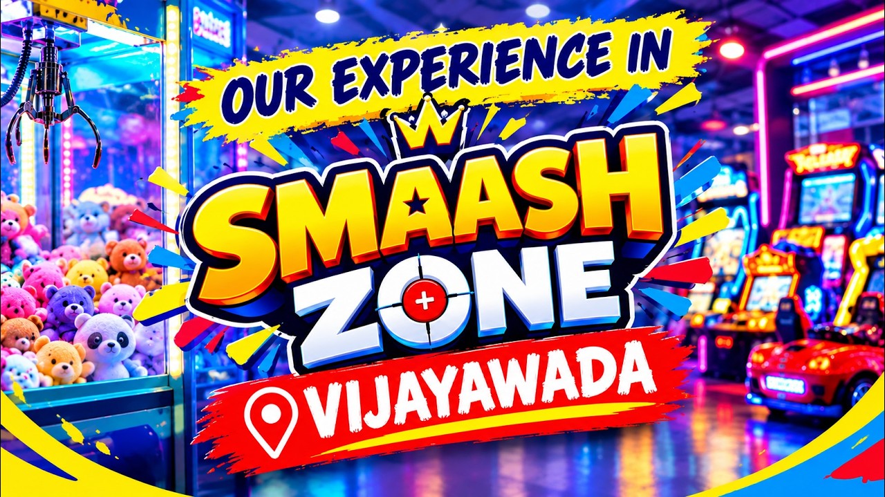 👉 SMAASH ZONE VIJAYAWADA 😱🔥 | Is This the Best Gaming Zone in Vijayawada?