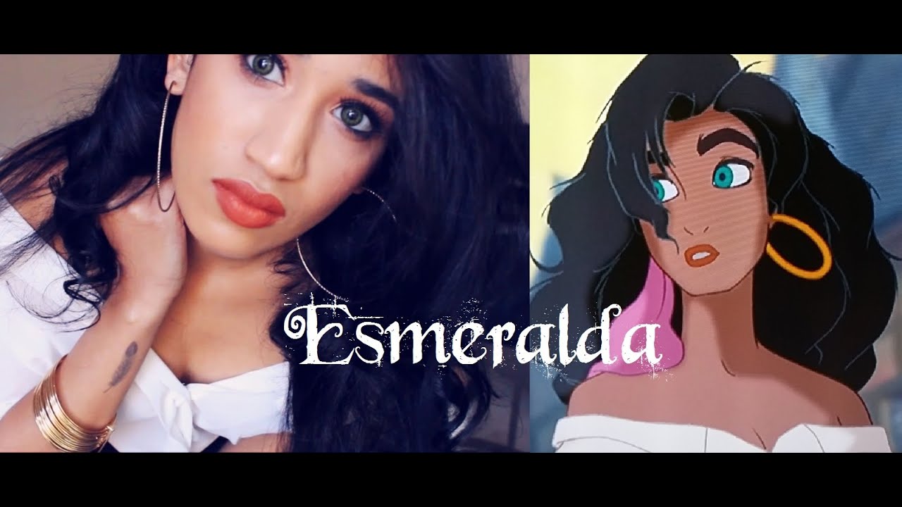 Disney Esmeralda Gypsy Inspired Halloween Tutorial YouTube