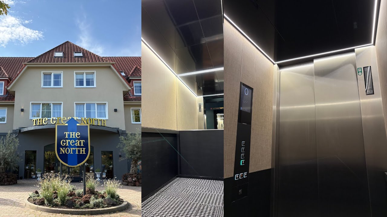 Brandneuer Schindler 5000 "Next Level Design" Aufzug (Kaltenkirchen) The Great North Hotel