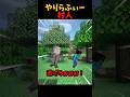 村人がやりらふぃーになると… #マイクラ #short