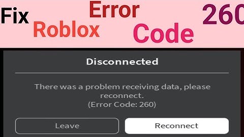 Fix Roblox Error Code 260 | Easy Solution in 2025 (Works on PC & Mobile)