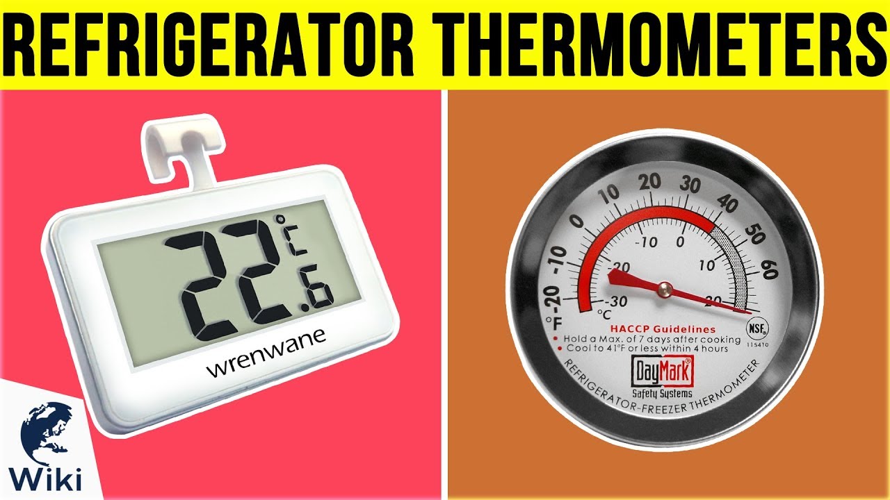 Top 5 Best Fridge Thermometers [Review] - Refrigerator/Fridge