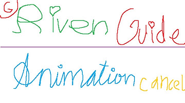 Riven Animation Cancel "Guide"