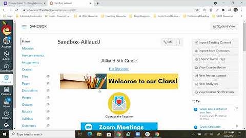 Canvas: Embed a Google Form on a Page