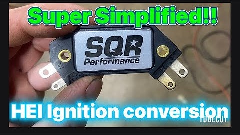 Simplified mopar hei electronic ignition conversion, poor man’s MSD