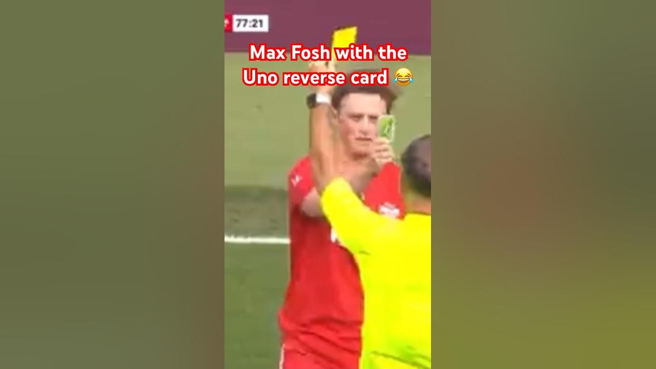 r Max Fosh steals the show with an Uno Reverse Card in