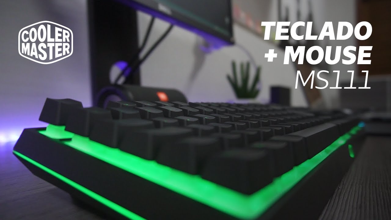 Mouse Gamer Cooler Master Ms111 Rgb Youtube