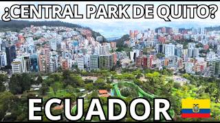 PARQUE LA CAROLINA -LA ZONA MAS EXCLUSIVA Y  LUJOSA - QUITO  ECUADOR  (ANTES ERA UN LAGO )