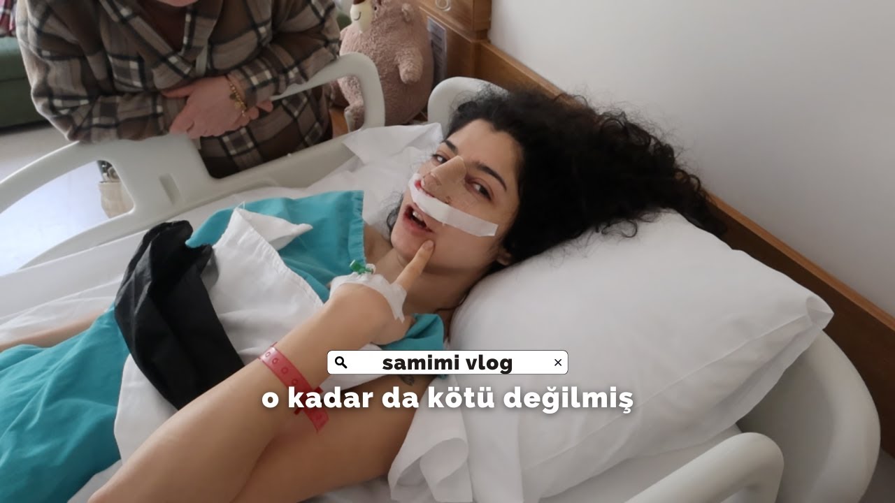 burun estetiği oldum 👃🏼 öncesi & sonrası tüm süreç!  - samimi vlog 5 📍istanbul